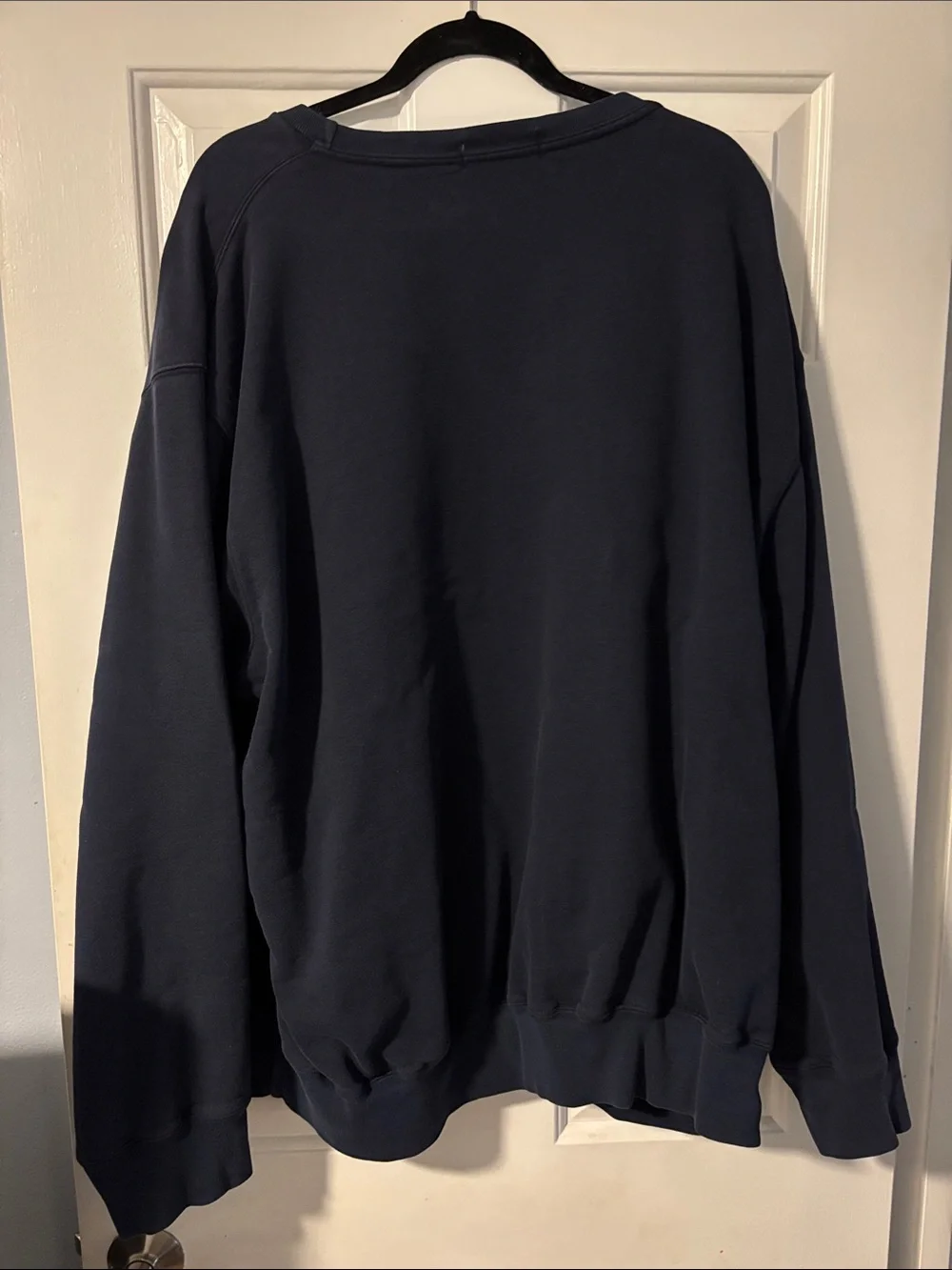 Polo by Ralph Lauren Navy Crewneck Sweatshirt with Embroidered Pony Size XXL